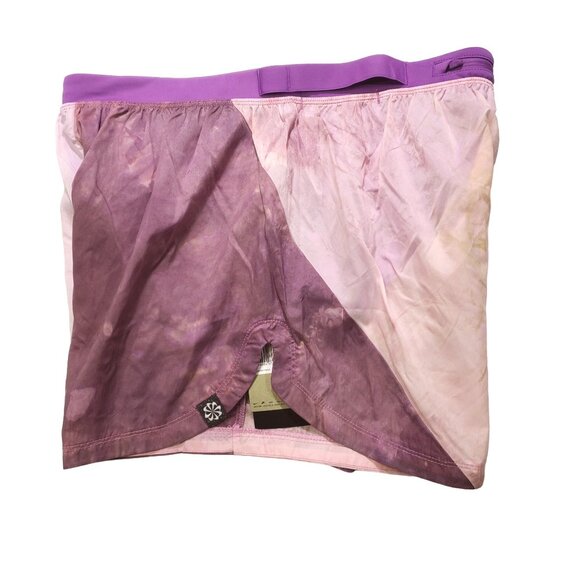 Nike Woman's Trail Repel Shorts Running Mid-Rise 3" Lined Purple DX1021-756 - Picture 9 of 9